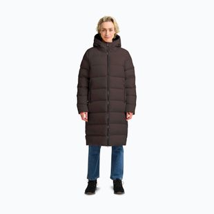 Płaszcz puchowy damski Jack Wolfskin Frozen Palace peat