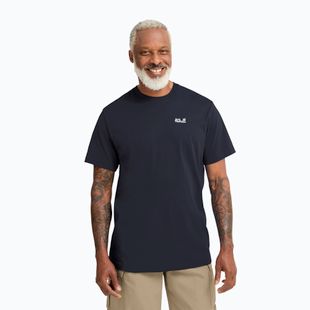 Koszulka męska Jack Wolfskin Essential dark navy