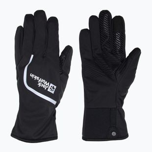 Rękawiczki rowerowe Jack Wolfskin Morobbia Light black
