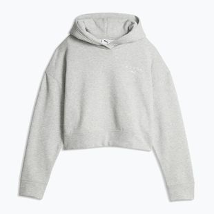 Bluza damska PUMA x HYROX World Cropped Hoodie light grey