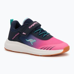 Buty dziecięce KangaROOS KB-Rida EV dark navy/daisy pink