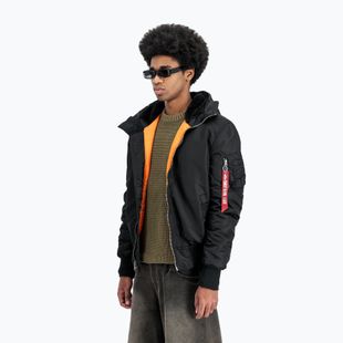 Kurtka męska Alpha Industries MA-1 Hooded Bomber black