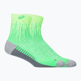 Skarpety ASICS Performance Run Quarter illuminate green/vital green