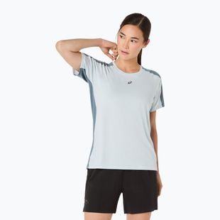 Koszulka do biegania damska ASICS Fujitrail Elite Top cool grey/ironclad