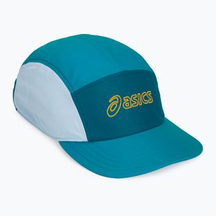 Czapka z daszkiem ASICS Performance Running 5 Panel aegean blue/dark teal