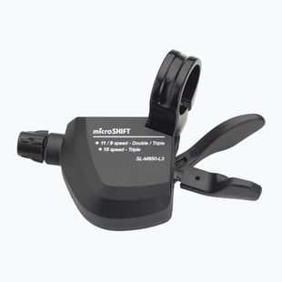 Manetka przerzutki lewa microSHIFT XLE SL-M850-L 3rz Xpress trigger