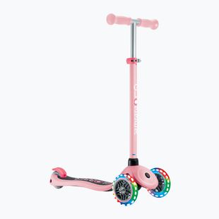 Hulajnoga trójkołowa dziecięca Globber Primo Lights pastel pink