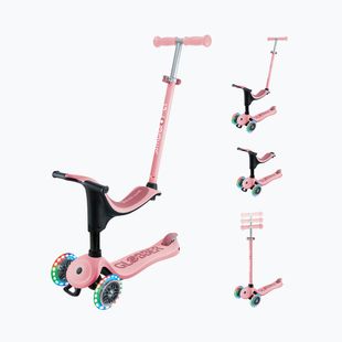 Hulajnoga trójkołowa dziecięca Globber Go.Up Sporty Lights pastel pink