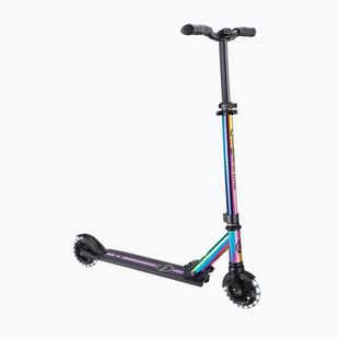 Hulajnoga miejska dziecięca Globber Flow Element Lights neo chrome