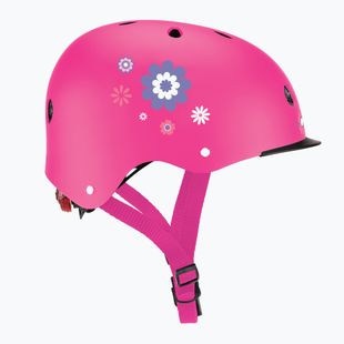 Kask dziecięcy Globber Primo Fantasy deep pink flower