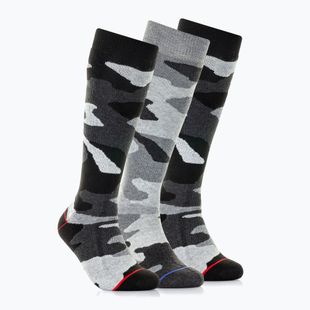 Skarpety narciarskie Surfanic Pro Tech Plus 3 pak black camo