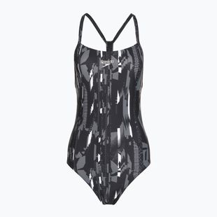 Strój pływacki jednoczęściowy damski Speedo Allover Rippleback black