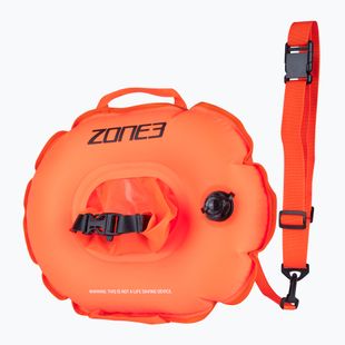 Bojka asekuracyjna ZONE3 Recycled On The Go Swim Buoy hi-vis orange