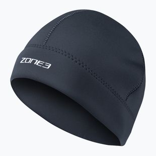 Czapka neoprenowa ZONE3 Active Flex Swim grey/orange