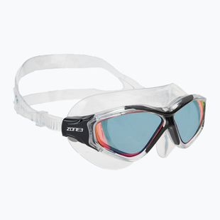 Maska do pływania ZONE3 Vision Max rainbow mirror/black