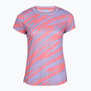 Koszulka do biegania damska Mizuno DAF Graphic Tee pastel lilac