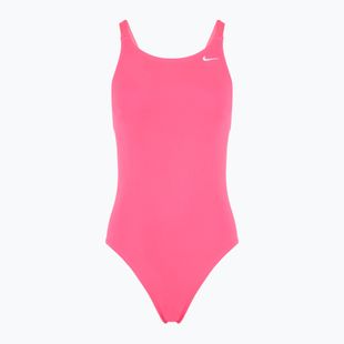 Strój pływacki jednoczęściowy damski Nike Hydrastrong Solid Fastback hyper pink