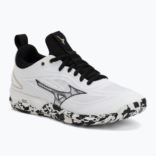 Buty do siatkówki Mizuno Wave Luminous 3 white/black/ge gold