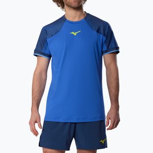 Koszulka męska Mizuno Stargazer Shadow Polo dazzling blue