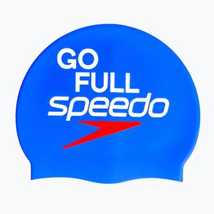 Czepek pływacki Speedo Printed Silicone speedo blue go full speedo