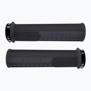 Chwyty kierownicy Peaty's Monarch Knurl Thin black