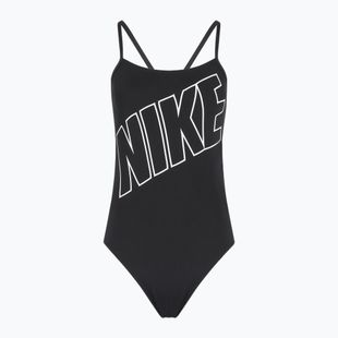 Strój pływacki jednoczęściowy damski Nike Hydrastrong Adjustable Crossback black