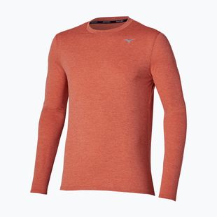 Longsleeve do biegania męski Mizuno Core Impulse Long Sleeve Tee ginger