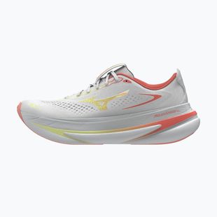 Buty do biegania damskie Mizuno Sky Prime gf white/lime pulp/lava orange
