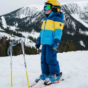 Kurtka narciarska dziecięca LEGO Lwjaz 805 blue