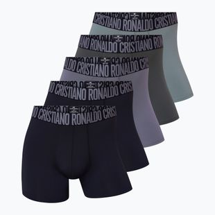 Bokserki męskie CR7 Fashion Trunk 5 par multicolour