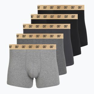 Bokserki męskie CR7 Basic Trunk 5 pack multicolour