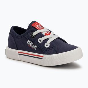 Trampki dziecięce BIG STAR JJ374168 granat