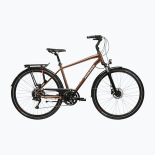 Rower trekkingowy KROSS Trans 5.0 brązowy/srebrny/połysk