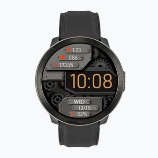 Zegarek Watchmark WM18 czarny skórzany