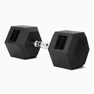 Hantel ogumowany XTREXO Hex 32,5 kg