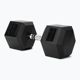 Hantel ogumowany XTREXO Hex 35 kg