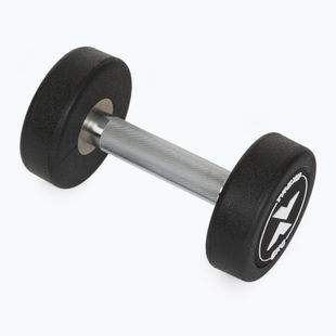 Hantel żeliwny gumowany XTREXO Pro 6 kg czarny