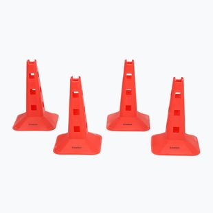 Pachołki treningowe OneTeam TRFTB03 HG4 4 sztuki czerwony