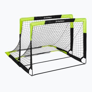 Bramki do piłki nożnej OneTeam Goalify Pop-Up czarny