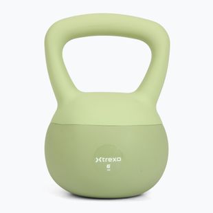 Kettlebell SOFT XTREXO 6 kg zielony