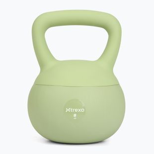 Kettlebell SOFT XTREXO 8 kg zielony