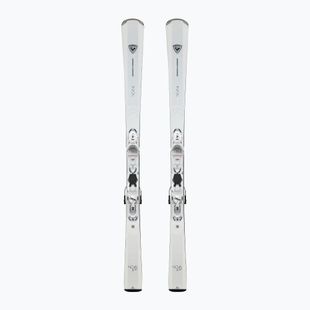 Narty zjazdowe damskie Rossignol Nova 6 + wiązania Xpress W 11 GW white sparkle