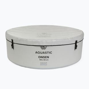 Basen pompowany AQUASTIC ONSEN drop stitch 700 l 150 cm szary