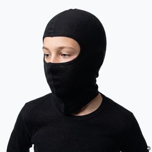 Kominiarka dziecięca WOOLCANO BAL1117 100% merino czarny