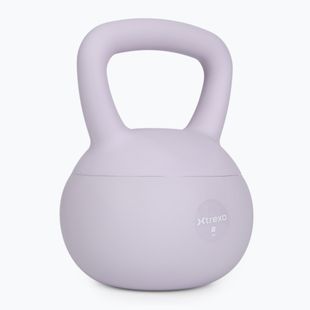 Kettlebell SOFT XTREXO 8 kg fioletowy