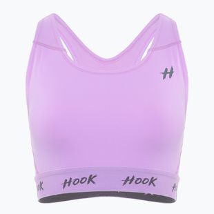 Stanik sportowy damski HOOK FIGHTING Base fioletowy