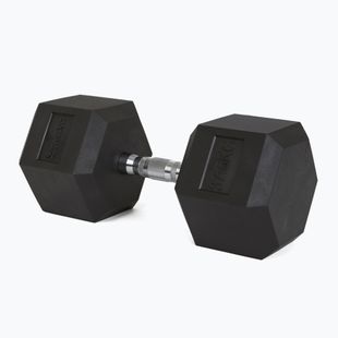Hantel ogumowany XTREXO Hex 37,5 kg