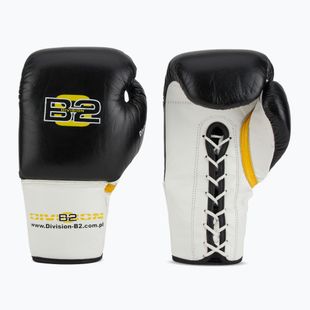 Rękawice bokserskie DIVISION B-2 DIV-PFG1500 Pro 3-Layer Foam black/white