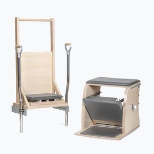 Krzesło do pilatesu Innwell Electric Chair - combination Wunda Chair brown/black