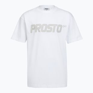 Koszulka męska PROSTO Big Logo white